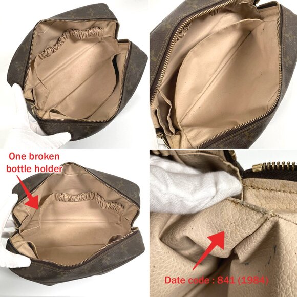 Vintage - Cosmetic bag - Large size - FAIR condition - Picture 13 of 13